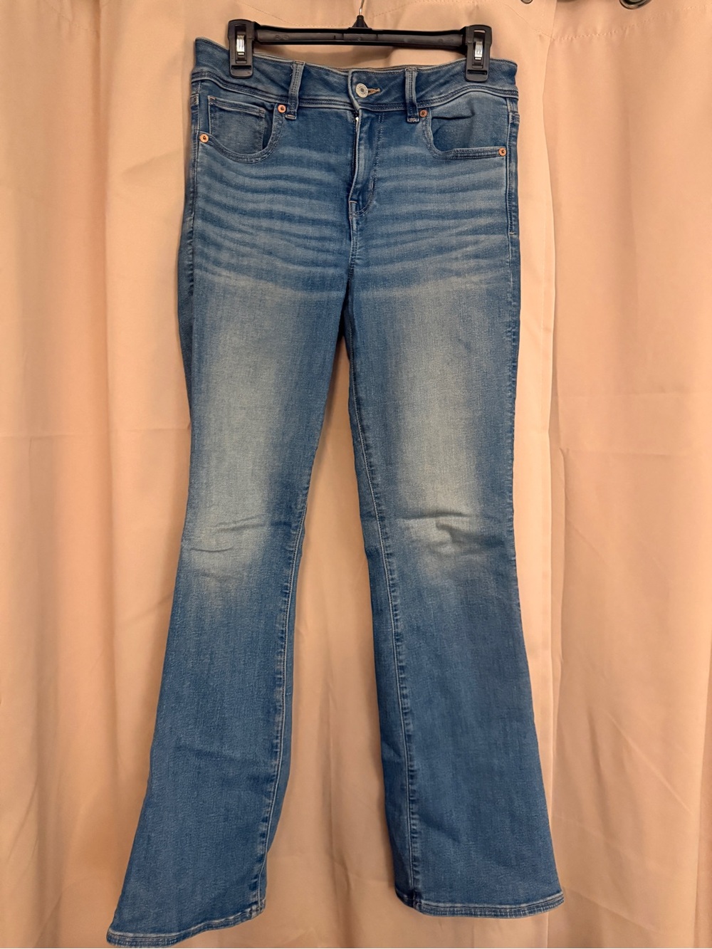 American Eagle Outfitters Women's Light Blue Bootcut Jeans